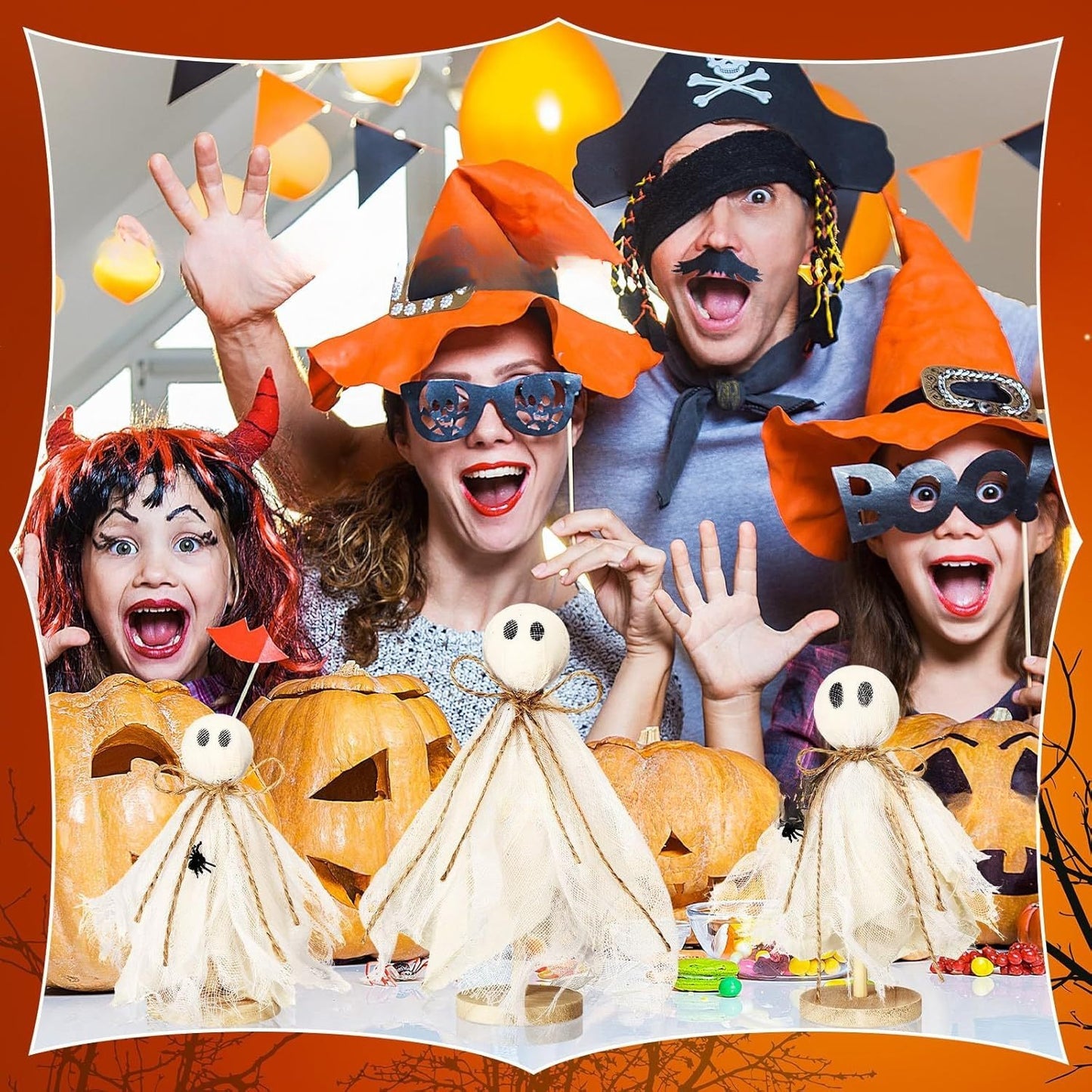 Halloween Ghost Decoration Home Atmosphere Interior Decoration